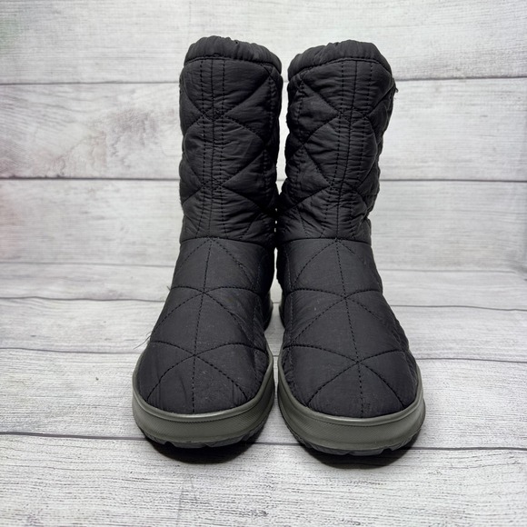 Bogs Snowday Mid Waterproof Quilted Winter Boots Women's Size 7 Black - Picture 6 of 7